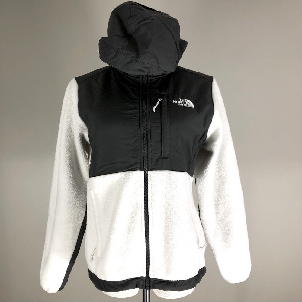 North Face white women hoodie size S